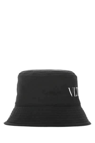 Valentino Garavani Men's Vltn Bucket Hat In Black