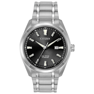 Pre-owned Citizen Eco-drive Super Titanium Men's Quartz Watch Aw1248-80e - In Box