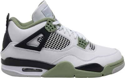 Pre-owned Jordan 4 Retro Mid Seafoam W - Aq9129-103 In White