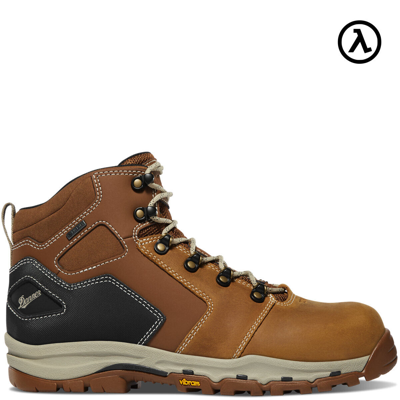 Pre-owned Danner ® Vicious Men's 4.5" Tan/black Composite Toe (nmt) Work Boots 13886 -