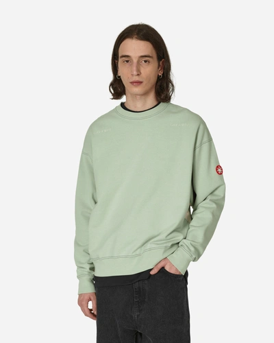 Cav Empt Solid Crewneck Sweatshirt #2 In Green