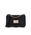 Furla 1927 Mini Wave Black Crossbody Bag In Nero