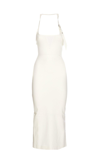 Attico Decorative-buckle Halterneck Dress