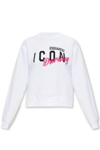 DSQUARED2 LOGO PRINTED CREWNECK SWEATSHIRT