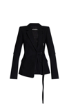 ANN DEMEULEMEESTER VENLA ASYMMETRIC TAILORED JACKET