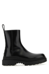 BOTTEGA VENETA BLACK LEATHER HIGHWAY ANKLE BOOTS