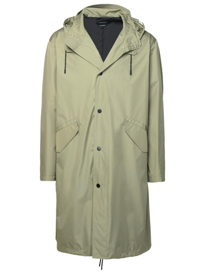 Apc A.p.c. Green Parka