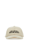 Isabel Marant Trucker Cap "tyron" Curved Brim In Ecbk Ecru Black