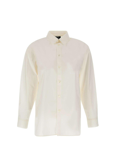 Apc A.p.c. Buttoned Long In White