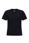 Bottega Veneta Short-sleeved Cotton T-shirt In Blue