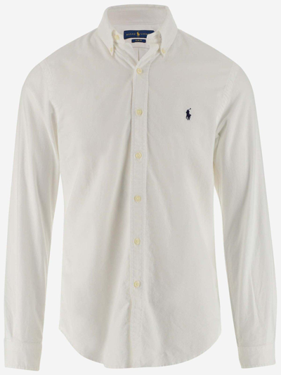 Polo Ralph Lauren Oxford Slim-fit Shirt In White