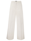 Fabiana Filippi Wide-legged Casual Pants In White