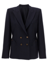 Blazé Milano First Class Charmer Double-breasted Blazer In Blue