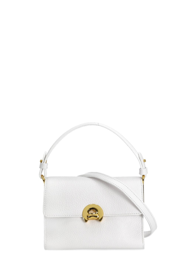 Coccinelle Binxie Small Hand Bag In White