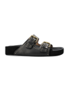 Isabel Marant Lennyo Slides In Black