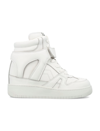 ISABEL MARANT ELLYN LEATHER SNEAKERS