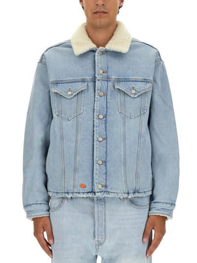 Levi's Levis Denim Jacket X Erl In Denim Blue