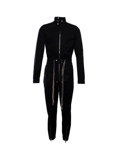 Rick Owens Drawstring Bodysuit In Black
