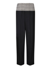 Fendi Women's Friends Of- Wool Blend Trousers In Black