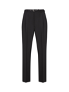 PRADA BELTED TAILORED TROUSERS