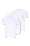 Paul Smith Logo T-shirt 3 Pack In Bianco