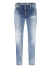 Dsquared2 Blue Denim Cool Guy Jean In Blu Denim