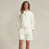 Ralph Lauren 6.5-inch Loopback Fleece Short In Clubhouse Cream