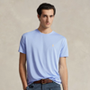 Polo Ralph Lauren Classic Fit Performance Jersey T-shirt In Blue Hyacinth