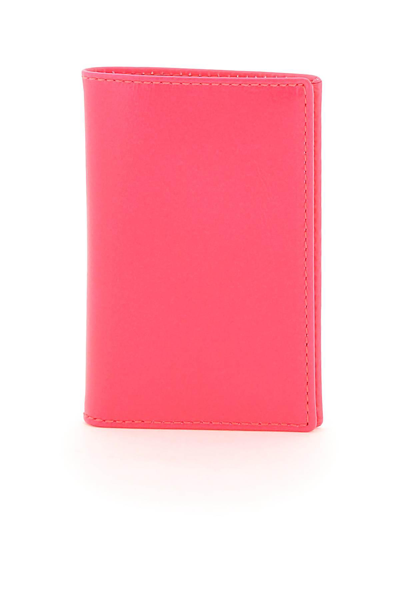 Comme Des Garçons Comme Des Garcons Wallet Super Fluo Wallet In Orange,yellow,fuchsia