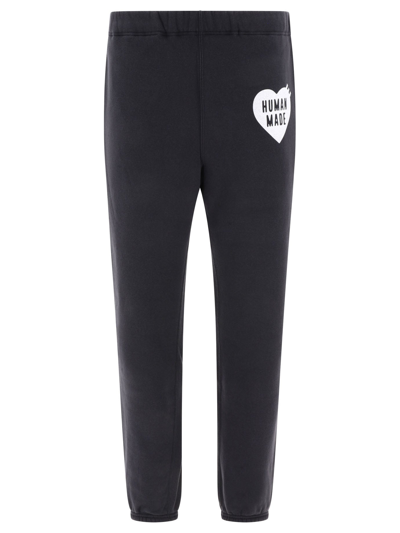 Human Made Joggers With Logo In Black