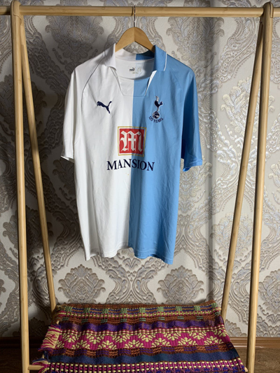 Pre-owned Puma X Soccer Jersey Vintage Puma Tottenham Spurs 125 Years Soccer Jersey Y2k 90's In White