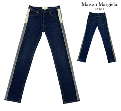 Pre-owned Maison Margiela X Vintage Martin Margiela Artisanal Line Denim Jeans In Blue