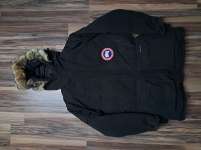 Pre-owned Canada Goose Expedition Parka Winter Jacket In Black