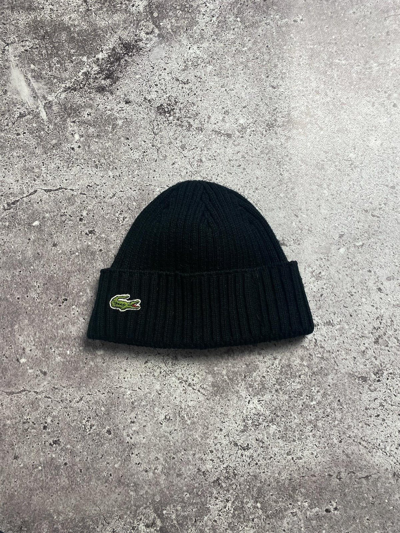 Pre-owned Lacoste X Vintage Lacoste Hat In Black