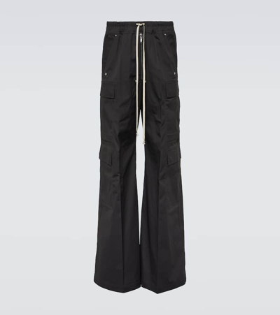 Rick Owens Wide Bela Pants Pants In Black Polyester