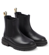 PALM ANGELS LEATHER CHELSEA BOOTS