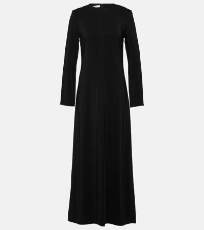Co Jersey Maxi Dress In Black