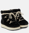 AMIRI MALIBU HI FAUX SHEARLING BOOTS