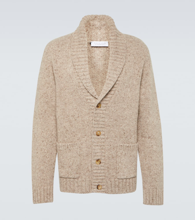Gabriela Hearst Thom Cashmere Cardigan In Beige