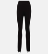 DOLCE & GABBANA HIGH-RISE STIRRUP LEGGINGS