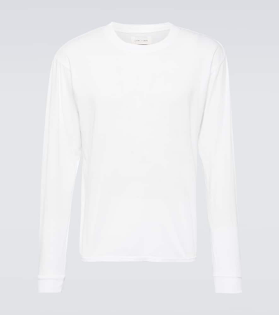 Les Tien Cotton Jersey Top In White