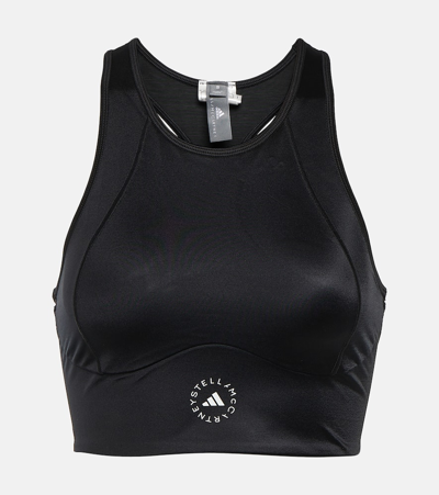 Adidas By Stella Mccartney Truepurpose Sports Bra In Black