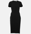 Victoria Beckham T-shirt Fitted Dress In Black