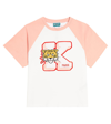 KENZO EMBROIDERED COTTON JERSEY T-SHIRT
