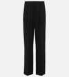 CO PLEATED HIGH-RISE WIDE-LEG trousers
