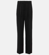 Co High Waisted Palazzo Trousers In Black