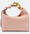 Jw Anderson Small Leather Shoulder Bag In Pink