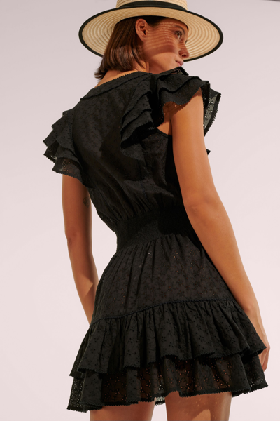 Poupette St Barth Mini Dress Camila In Black