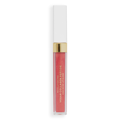 Revolution Pro Vegan Collagen Peptide High Shine Lip Gloss 4ml (various Shades) - Bombshell