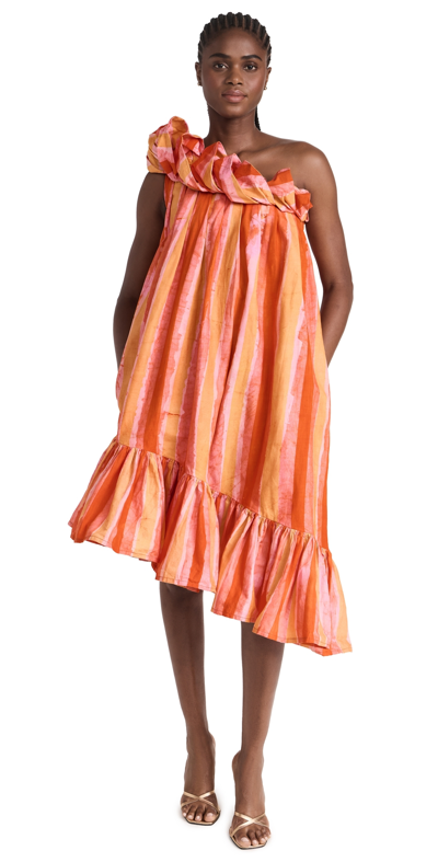 Sika Finch Dress Stripe 14